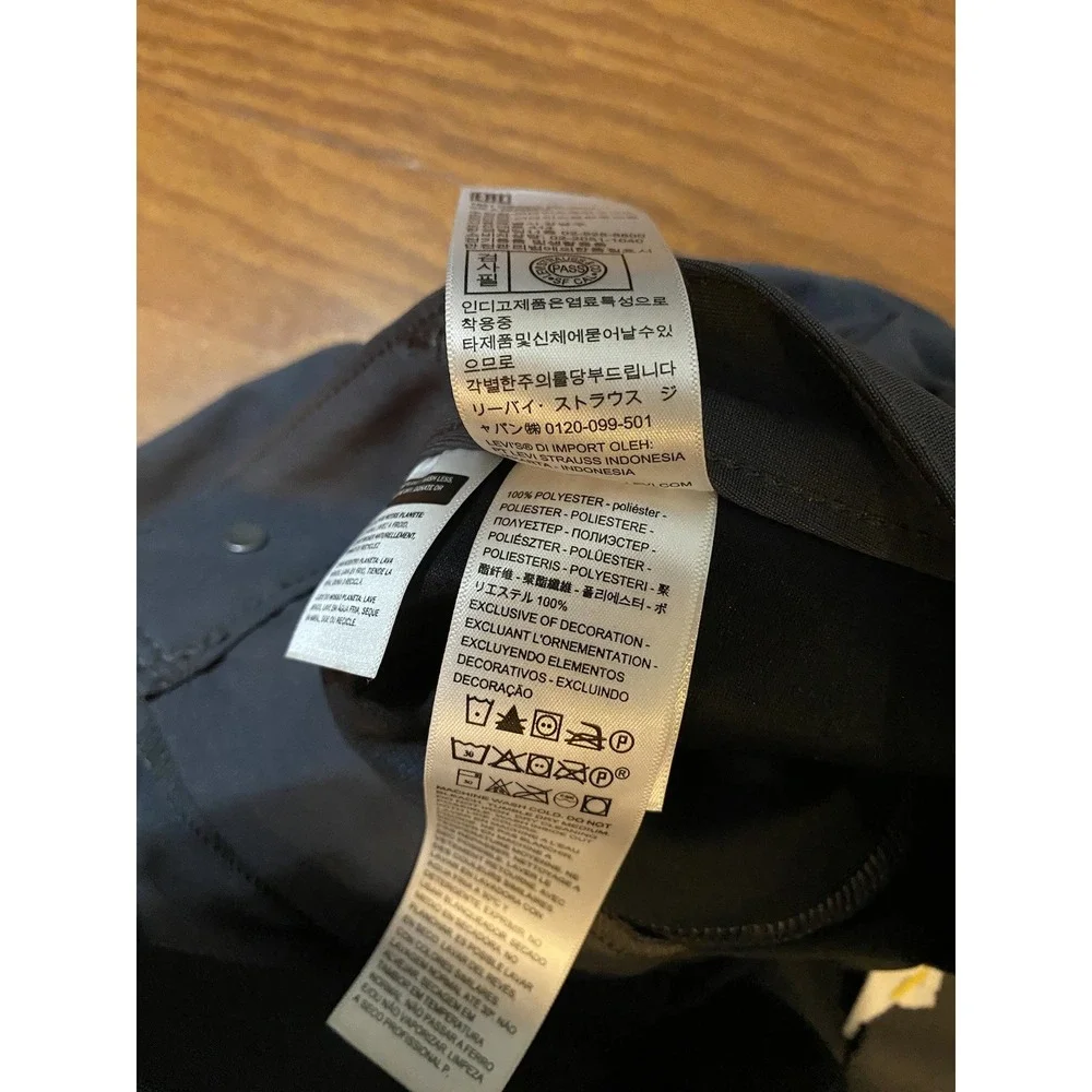 Levi Men 511 Slim Tech Five Pocket Pants - Charcoal Gray 34x30 New! NWT $60